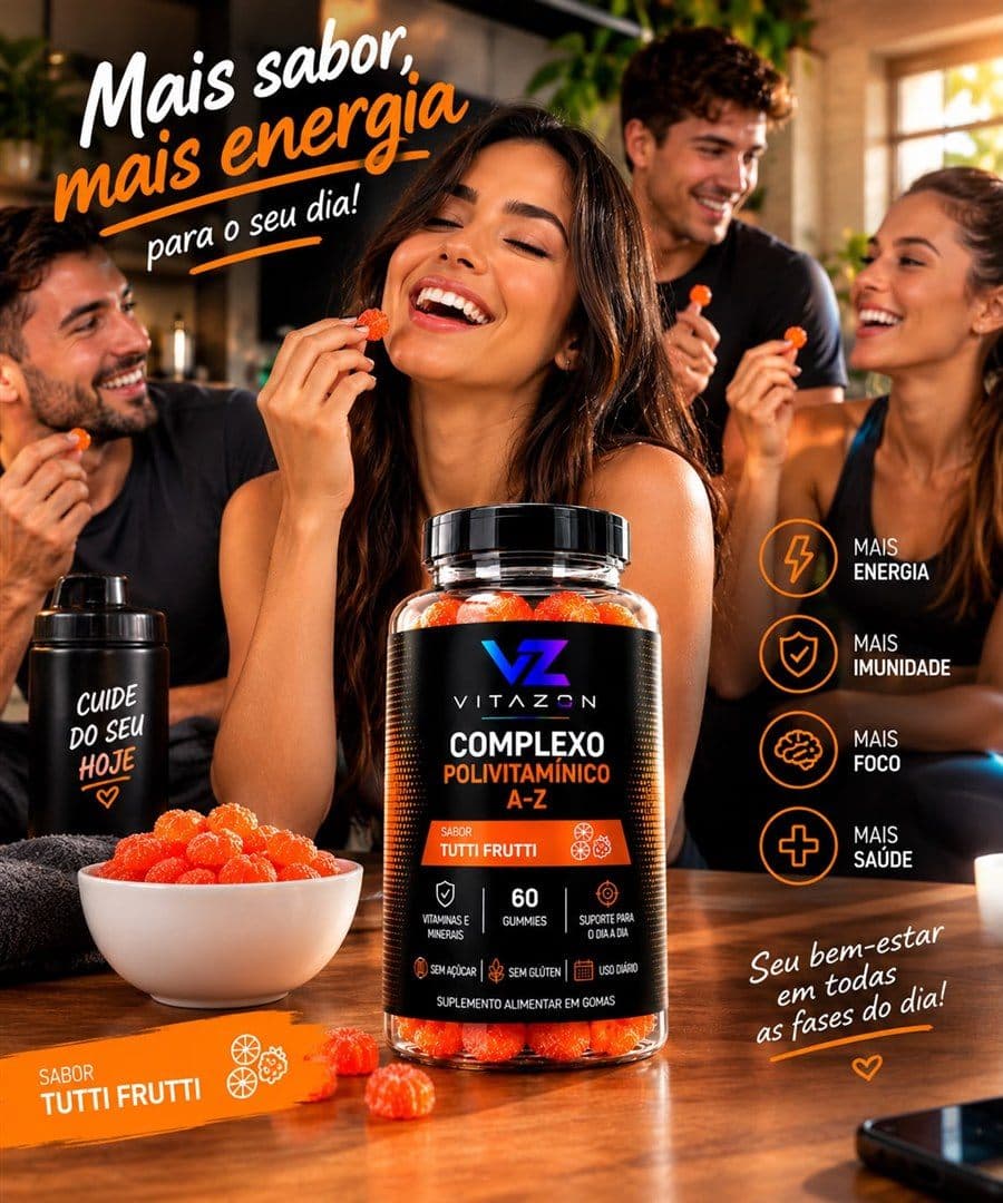 Complexo Polivitamínico A-Z Tutti Frutti — miniatura 2