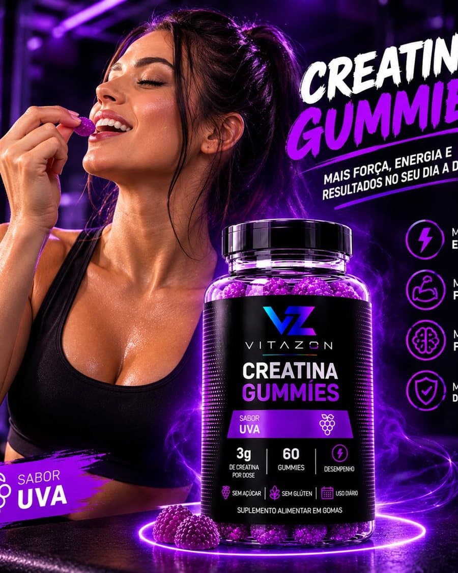 Creatina Gummies Uva — miniatura 2